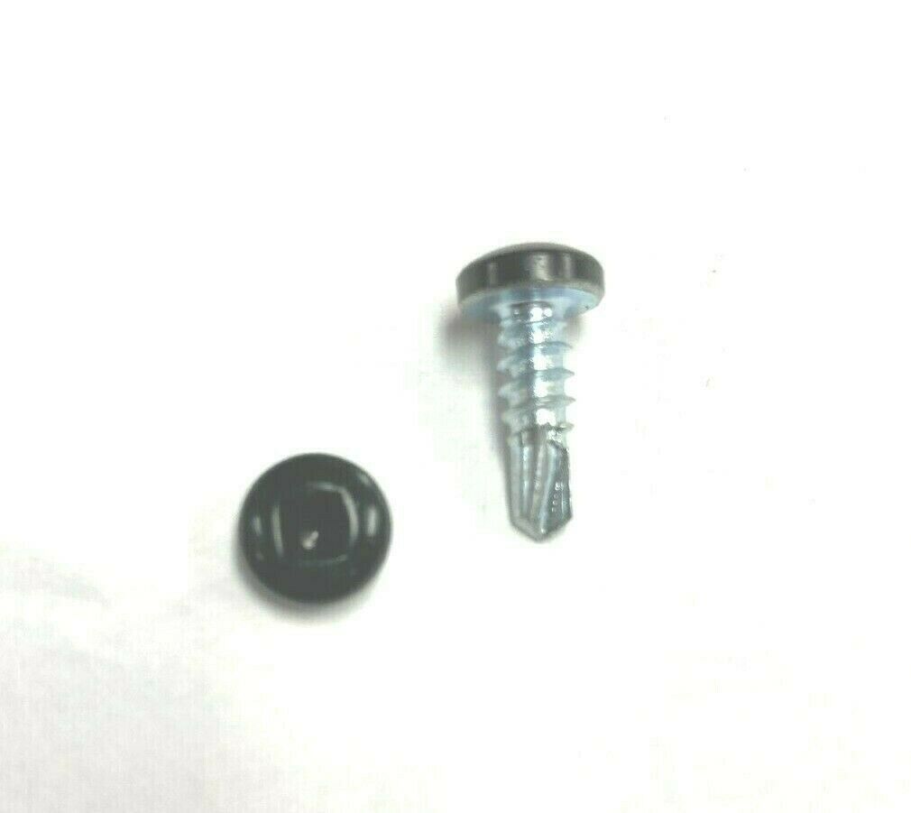 100 pack PAN zinc head screw # 8 X 1" SELF DRILLING screws cargo rv trailer