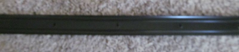 92" BLACK 1 1/4" x 1/4" Aluminum Insert Type RV Trailer No Lip Flat Trim RV-387 - Image 4