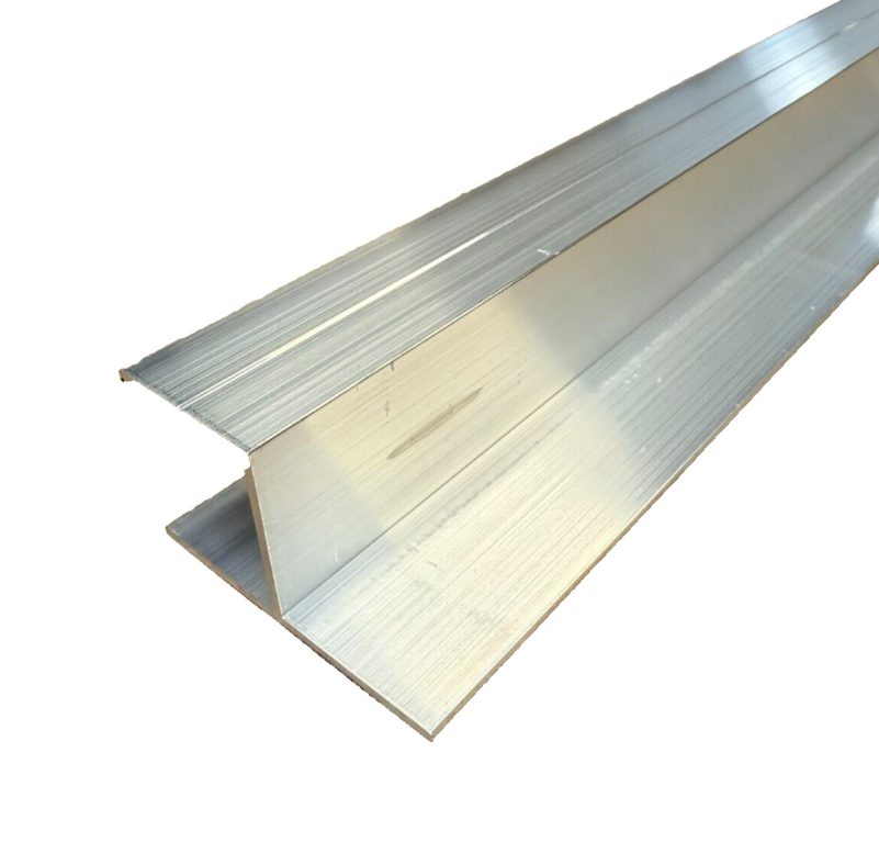 H-Channel 93" Aluminum Trim 2" x 1 1/8" Cargo Trailer - Door Trim - Chair Rail - Image 4