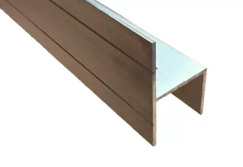 H-Channel 93" Aluminum Trim 2" x 1 1/8" Cargo Trailer - Door Trim - Chair Rail